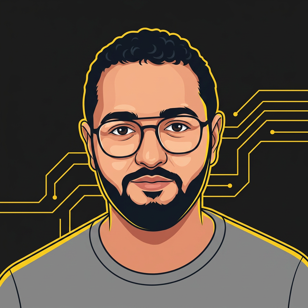 Portrait of Yasser Ait Nasser